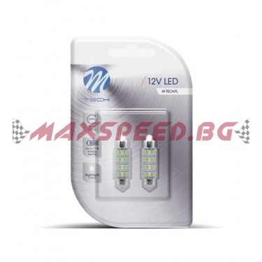 M-TECH Лед крушки C5W 41мм...
