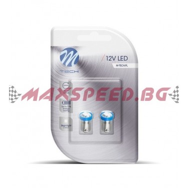 M-TECH LED T4W 12V  Сини