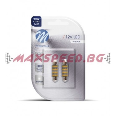 M-TECH LED C5W/C10W 41мм.12V