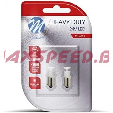 M-TECH Лед крушки Т4W 24V Бели