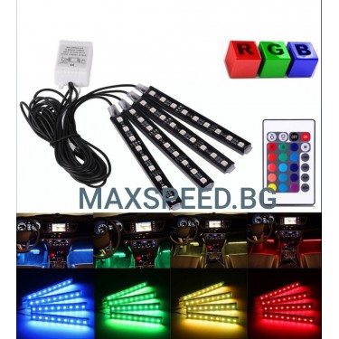 Ленти LED декорация купе 4бр.