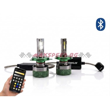 Bluetooth LED Крушки H4...