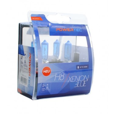 Powertec Xenon Blue H8 12V...