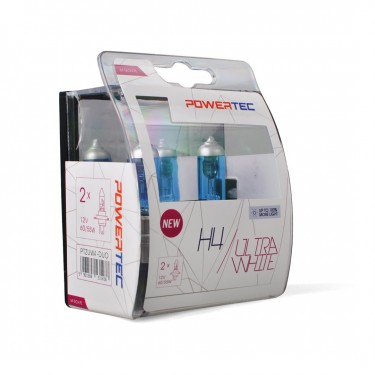 Powertec UltraWhite H4 12V DUO