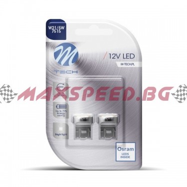 M-TECH LED Крушка 12V Т20...