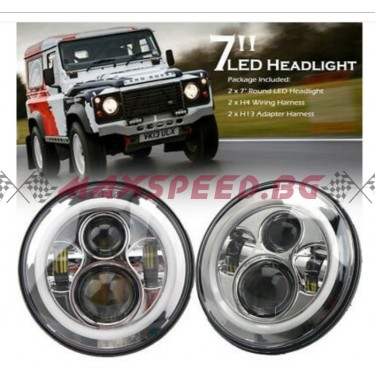 7 Инчови LED фарове с...